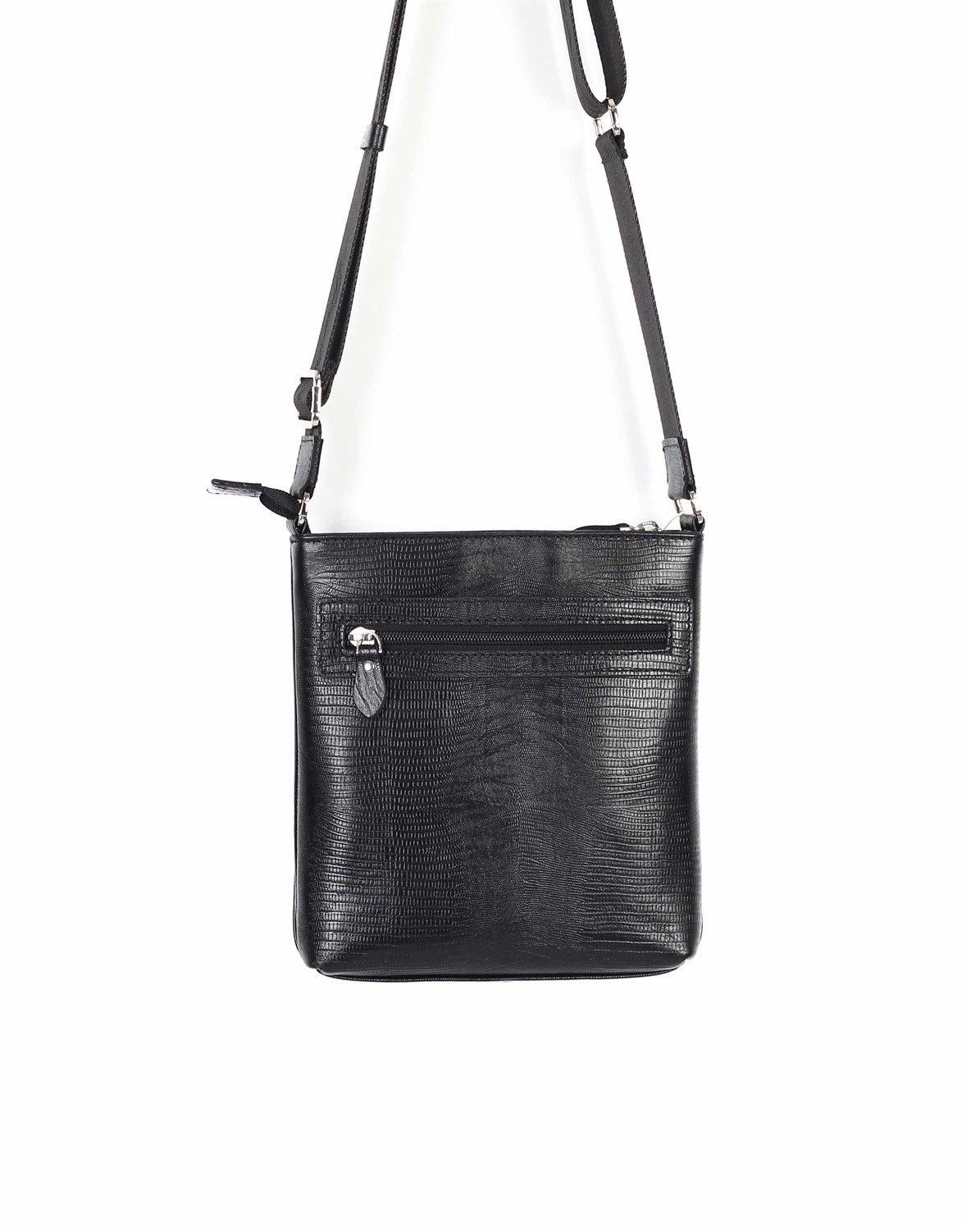 Aka Deri Siyah Omuzdan Askılı Çanta 316 10