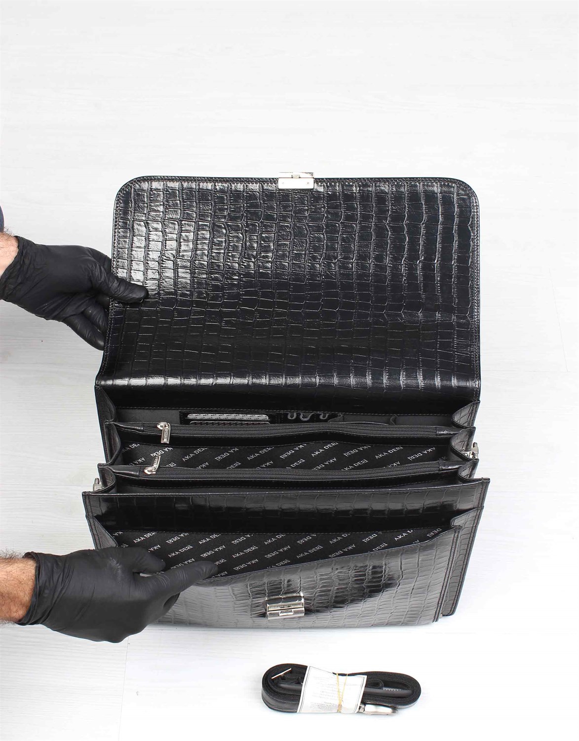 Aka Genuine Leather briefcase Bag 290 12