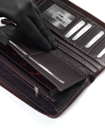 Genuine Leather Womens Wallet 446 -02