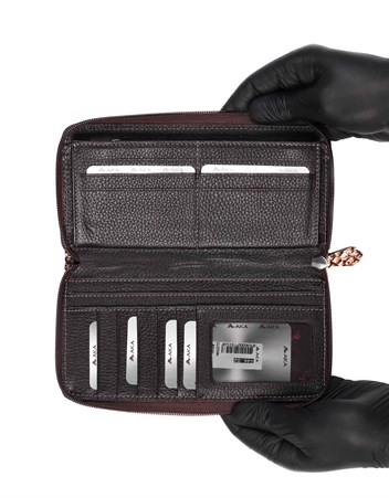 Genuine Leather Womens Wallet 446 -02