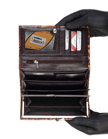 Aka Deri Kadın Cüzdanı 443 104