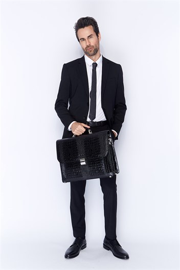 Aka Genuine Leather briefcase Bag 270 12