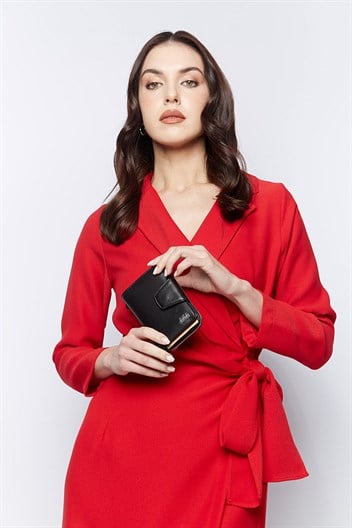 Genuine Leather Womens Wallet 402 -1