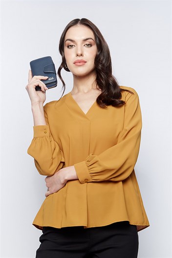 Aka Deri Kadın Cüzdanı 402 17