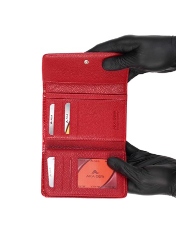 Aka Deri Kadın Cüzdanı 450 42