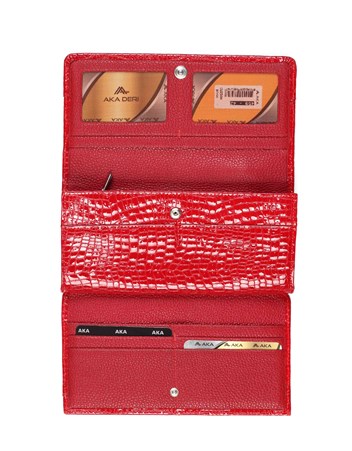 Aka Deri Kadın Cüzdanı 459 42