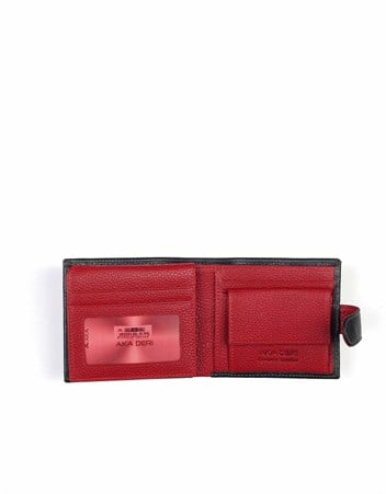 Aka Genuine Leather Mens Wallet 510 -2/8