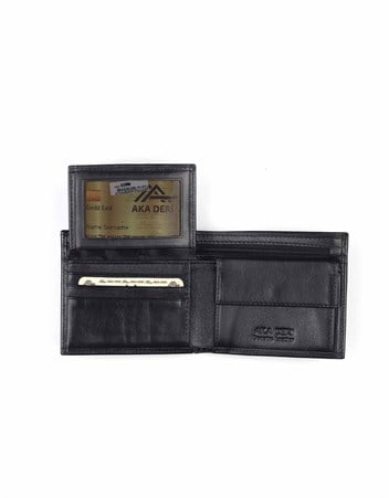 Aka Genuine Leather Mens Wallet 537 -12