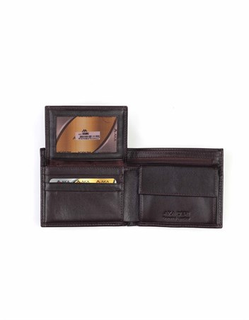 Aka Genuine Leather Mens Wallet 537 -3
