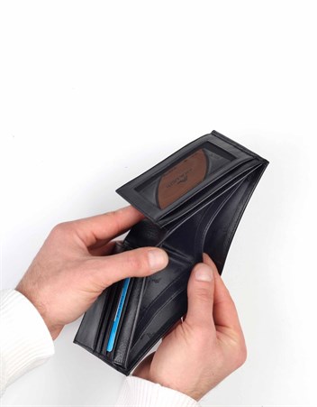 Aka Genuine Leather Mens Wallet 550 -1