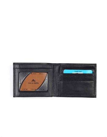 Aka Genuine Leather Mens Wallet 550 -1