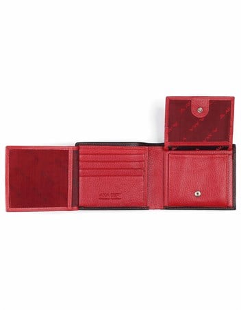 Aka Genuine Leather Mens Wallet 550 -2/8