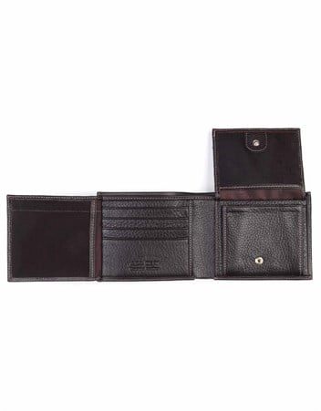 Aka Genuine Leather Mens Wallet 550 -4