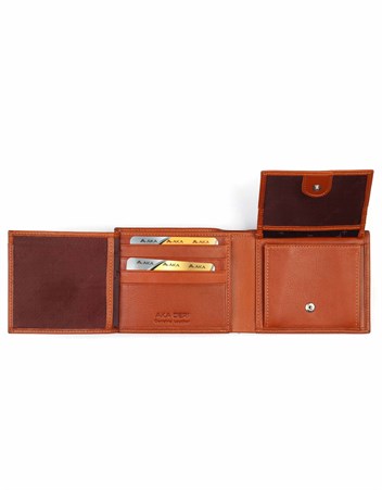 Aka Deri Taba Erkek Cüzdanı 550 -5