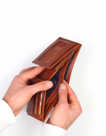 Aka Deri Taba Erkek Cüzdanı 550 -5