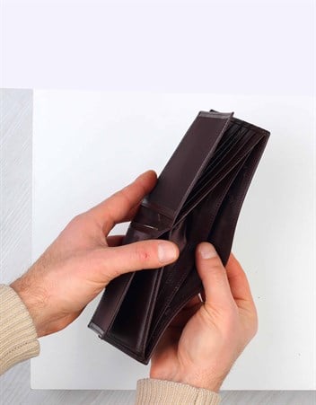 Aka Genuine Leather Mens Wallet 616 -3