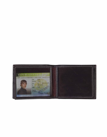 Aka Genuine Leather Mens Wallet 616 -4