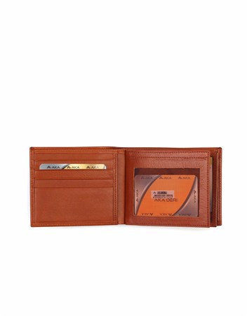 Aka Deri Taba Erkek Cüzdanı 616 -5