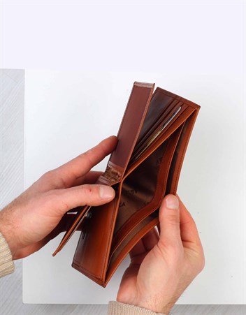 Aka Deri Taba Erkek Cüzdanı 616 -5