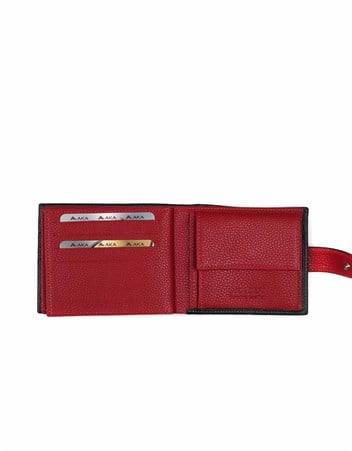 Aka Genuine Leather Mens Wallet 617 -2/8