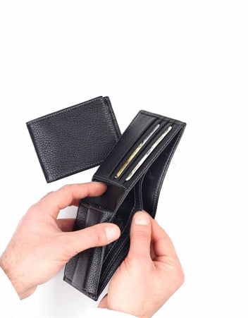 Aka Genuine Leather Mens Wallet 620 -2