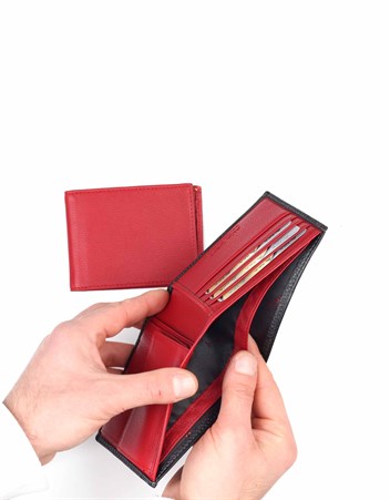 Aka Genuine Leather Mens Wallet 620 -2/8