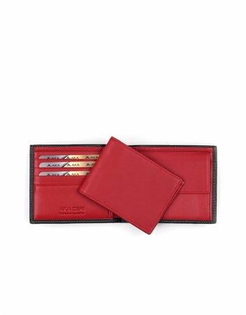 Aka Genuine Leather Mens Wallet 620 -2/8