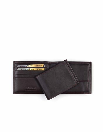 Aka Genuine Leather Mens Wallet 620 -3