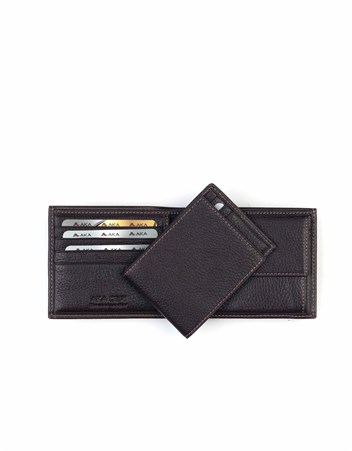 Aka Genuine Leather Mens Wallet 620 -4