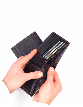 Aka Genuine Leather Mens Wallet 620 -4