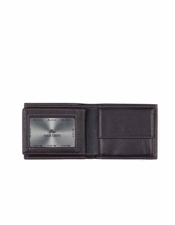Aka Genuine Leather Mens Wallet 620 -4