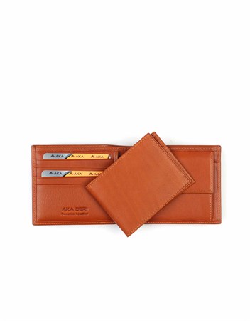 Aka Genuine Leather Mens Wallet 620 -5