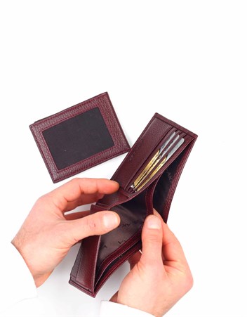 Aka Deri Bordo Erkek Cüzdanı 620 -70