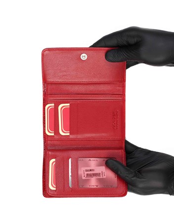 Aka Deri Kadın Cüzdanı 450 66