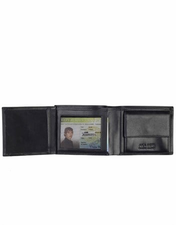 Aka Genuine Leather Mens Wallet 737 -1
