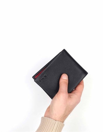 Aka Genuine Leather Mens Wallet 737 -2/8