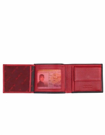Aka Genuine Leather Mens Wallet 737 -2/8