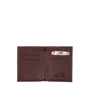 Aka Deri Bordo Erkek Cüzdanı 563 70