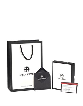 Aka Deri Bordo Erkek Cüzdanı 563 70