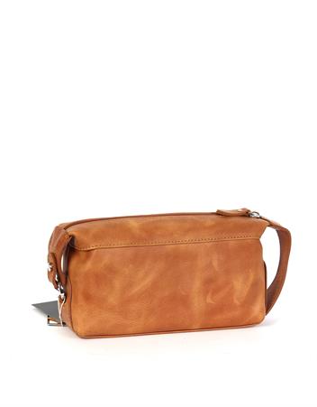 Aka Deri Crazy Açık Taba El Çantası 116 113