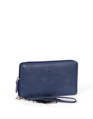 Aka Deri Crazy Lacivert El Çantası 320 r127