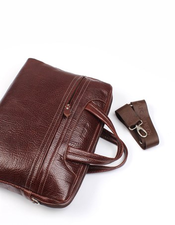 Aka Deri Kahverengi Evrak Çantası 298 61