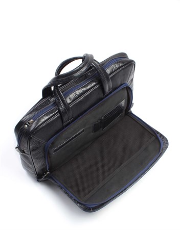 Aka Deri Lacivert Laptop Evrak Çantası 246 62