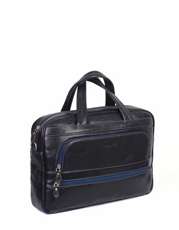 Aka Deri Lacivert Laptop Evrak Çantası 251 62