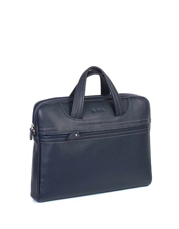 Aka Deri Lacivert Evrak Çantası 298 17
