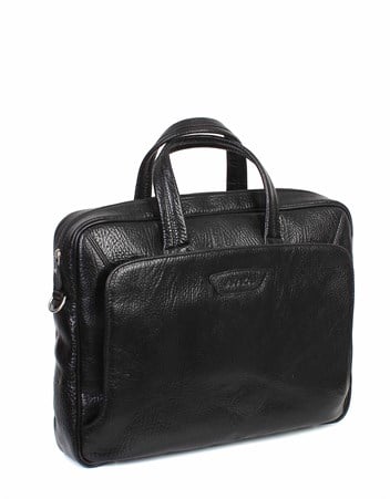 Aka Deri Siyah Laptop Evrak Çantası 246 60