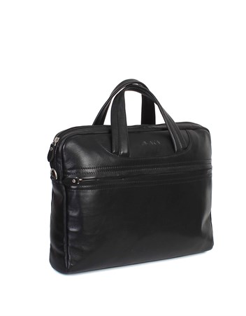 Aka Deri Siyah Evrak Çantası 298 1