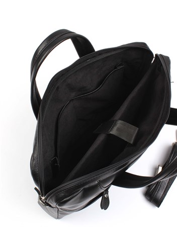 Aka Deri Siyah Evrak Çantası 298 1