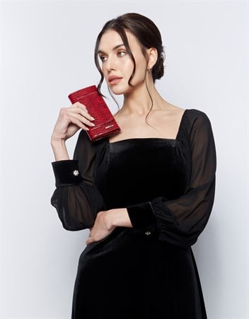 Aka Deri Kadın Cüzdanı 462 66