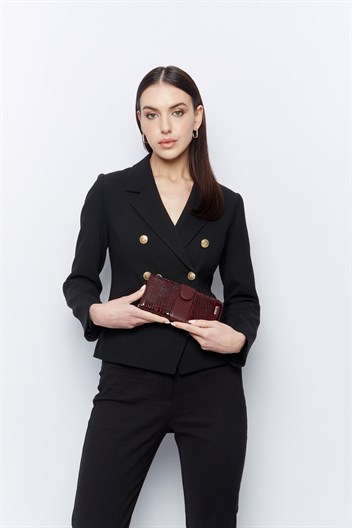 Aka Deri Kadın Cüzdanı 821 65